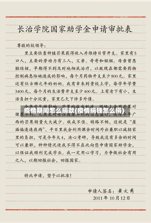 疫情期间怎么捐款(疫情捐钱怎么捐)-第2张图片