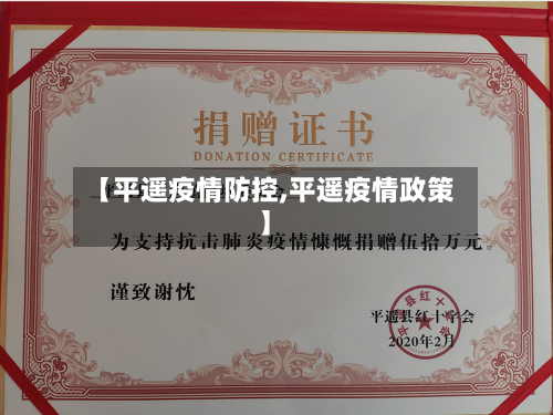 【平遥疫情防控,平遥疫情政策】-第3张图片