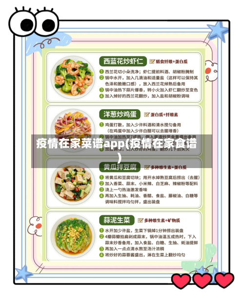 疫情在家菜谱app(疫情在家食谱)-第3张图片